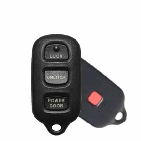 Oem OEM: REF:    1999-2003 Toyota Sienna / 3-Button Keyless Entry Remote / PN: 89742-08050 / GQ43VT14T OR-TOY035